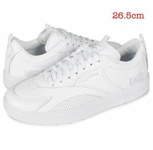 新品 PUMA プーマ メンズ OSLO PRO CLEAN LEATHER オスロ プロ クリーン レザー スニーカー ホワイト 白 運動靴 トレーニング 26.5cm