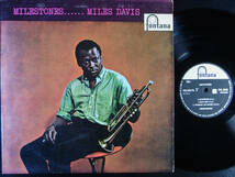 UK初回 Mono 1/1【英】Fontana TFL 5035 Miles Davis Milestones マイルス・デイビス Coltrane, Red Garland, Cannonball ★試聴動画★美盤_画像1