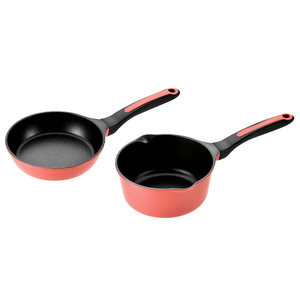  Mini fry pan saucepan set gas fire exclusive use .. element resin processing fry pan single-handled pot fry pan set YKM-0062