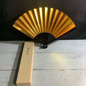 ... fan wedding .. festival . gold silver fan (5916)