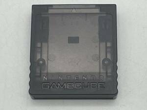  nintendo Game Cube memory card 59 clear black GC