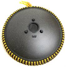 ★激レア★ スティール タング ドラム 空霊太鼓 Steel Tongue Drum ゴム C調 銅 14音 細工した上質ができ ケース付き I220902_画像6