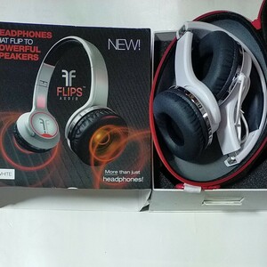 新品未使用 FLIPS AUDIO HEADPHONES FH2815WH FH2815WH6ヘッドフォン ヘッドホン ケース付き