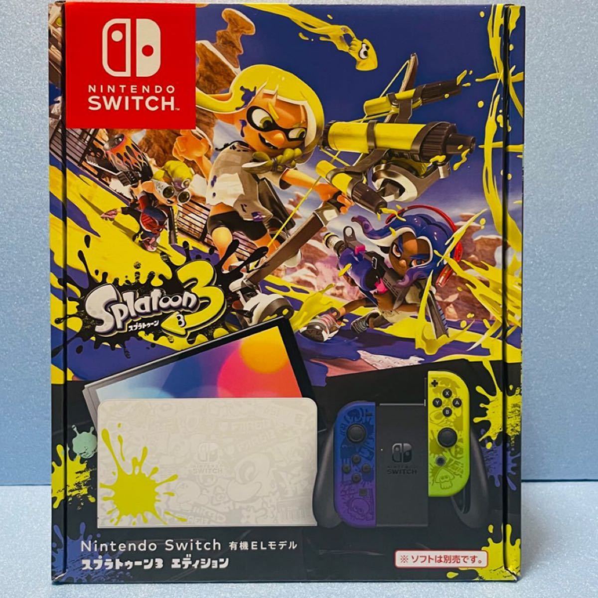 PayPayフリマ|Nintendo Switch スプラトゥーン3点セット 有機EL
