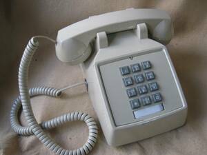  America desk telephone push ho n beige unused goods 