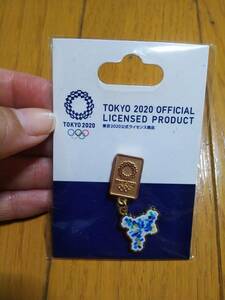 TOKYO2020 東京2020 東京オリンピック 東京五輪 オリンピック エンブレム ピンバッジ 元1000円 新品