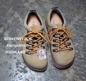 TK 新品 BIRKENSTOCK ビルケンシュトック Footprints フットプリンツ HIGHLAND マウンテンブーツ レザーシューズ