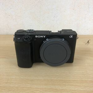 1円〜 美品 SONY ミラーレス一眼 ILCE-6400 ブラック α6400 ボディ デジタルカメラ