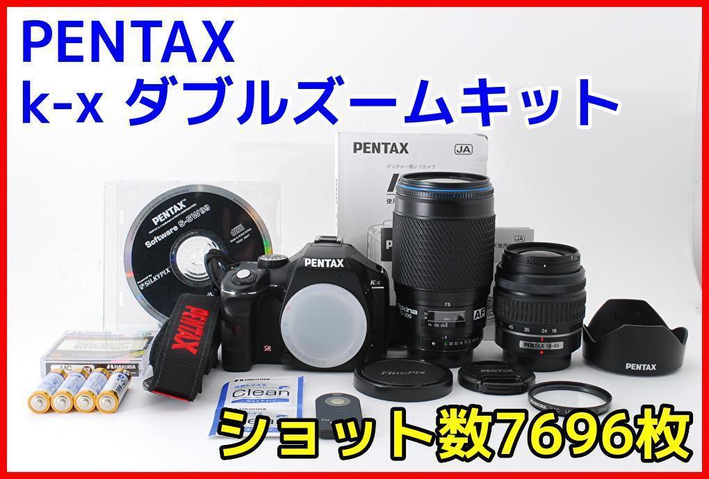 ファッション通販 【特別価格】ペンタックス　k-x ダブルズームレンズキット デジタルカメラ