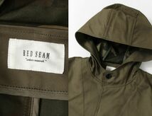 ★新品９０%オフ★URBAN RESEARCH(アーバンリサーチ)★ＲＥＤ　ＳＥＡＭボンディングフードコート★定価37,800円★M★_画像2