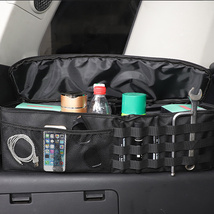 【FJクルーザー】リアトランクサイド収納ポケット1個 トヨタ 07～21年式用 取り付けが簡単 フタ付き 車内の整理整頓におすすめ_画像3