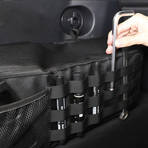 【FJクルーザー】リアトランクサイド収納ポケット1個 トヨタ 07～21年式用 取り付けが簡単 フタ付き 車内の整理整頓におすすめ_画像2
