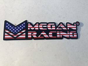 MeganRacing USA プリントステッカー USDM バンパーステッカー USフラッグ メーガンレーシング 正規輸入品 