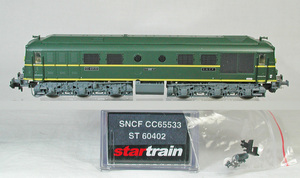 STARTRAIN #ST60402 ＳＮＣＦ（フランス国鉄） ＣＣ６５５００ 電気式ディーゼル機関車