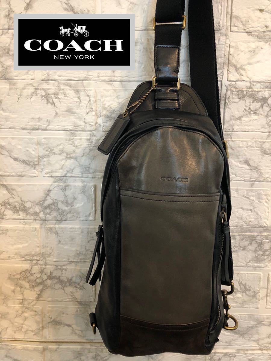 市販 COACH リュック レザー BLK F23247 ad-naturam.fr