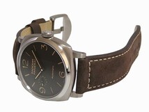 パネライ PANERAI ラジオミール チタニオ 3デイズ PAM00619 ブラウン文字盤 新品 腕時計 メンズ_画像2