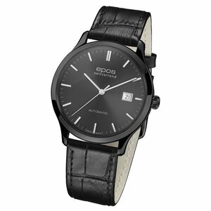 Epos epos Originare Date Black 3420BKGYSL Black Dial New Watch Men Men