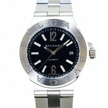 ブルガリ BVLGARI ディアゴノ DG40BSSD ブラック文字盤 新品 腕時計 メンズ_画像1