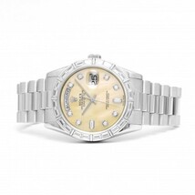 ロレックス ROLEX デイデイト 36 118366A イエロー文字盤 中古 腕時計 メンズ_画像2