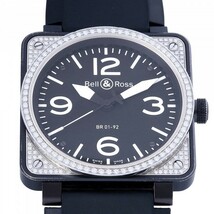 ベル&ロス Bell&Ross BR01-92 10周年記念限定 ブラック文字盤 中古 腕時計 メンズ_画像1