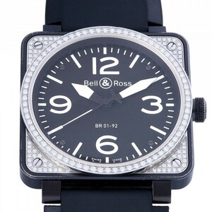 Bell &amp; Ross Bell &amp; Ross BR01-92 10th Anniversary Limited Black Dial Используемые часы мужчины