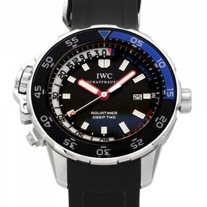 IWC アクアタイマー ディープII IW354702 ブラック文字盤 新品 腕時計 メンズ