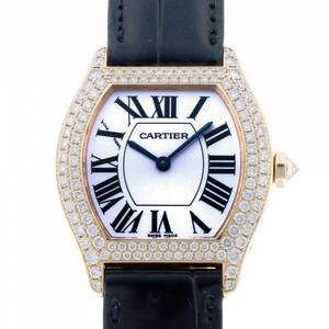 カルティエ Cartier ト―チュ ケースダイヤ WA504831 シルバー文字盤 中古 腕時計 レディース