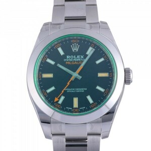 ロレックス ROLEX ミルガウス 116400GV ブラック文字盤 未使用 腕時計 メンズ