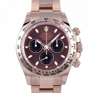  Rolex ROLEX Daytona 116505 chocolate / black face used wristwatch men's 