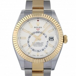 ロレックス ROLEX スカイドゥエラー 326933 ホワイト文字盤 新品 腕時計 メンズ