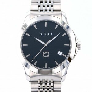  Gucci GUCCI G время отсутствует YA1264106 черный циферблат новый товар наручные часы мужской 