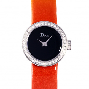  Dior DIORla Mini tiduCD040110A016 черный циферблат новый товар наручные часы женский 