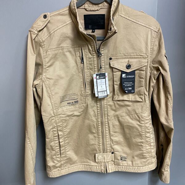 アイズフロンティア 製品染めストレッチワークジャケット #7890 size M color desert camel