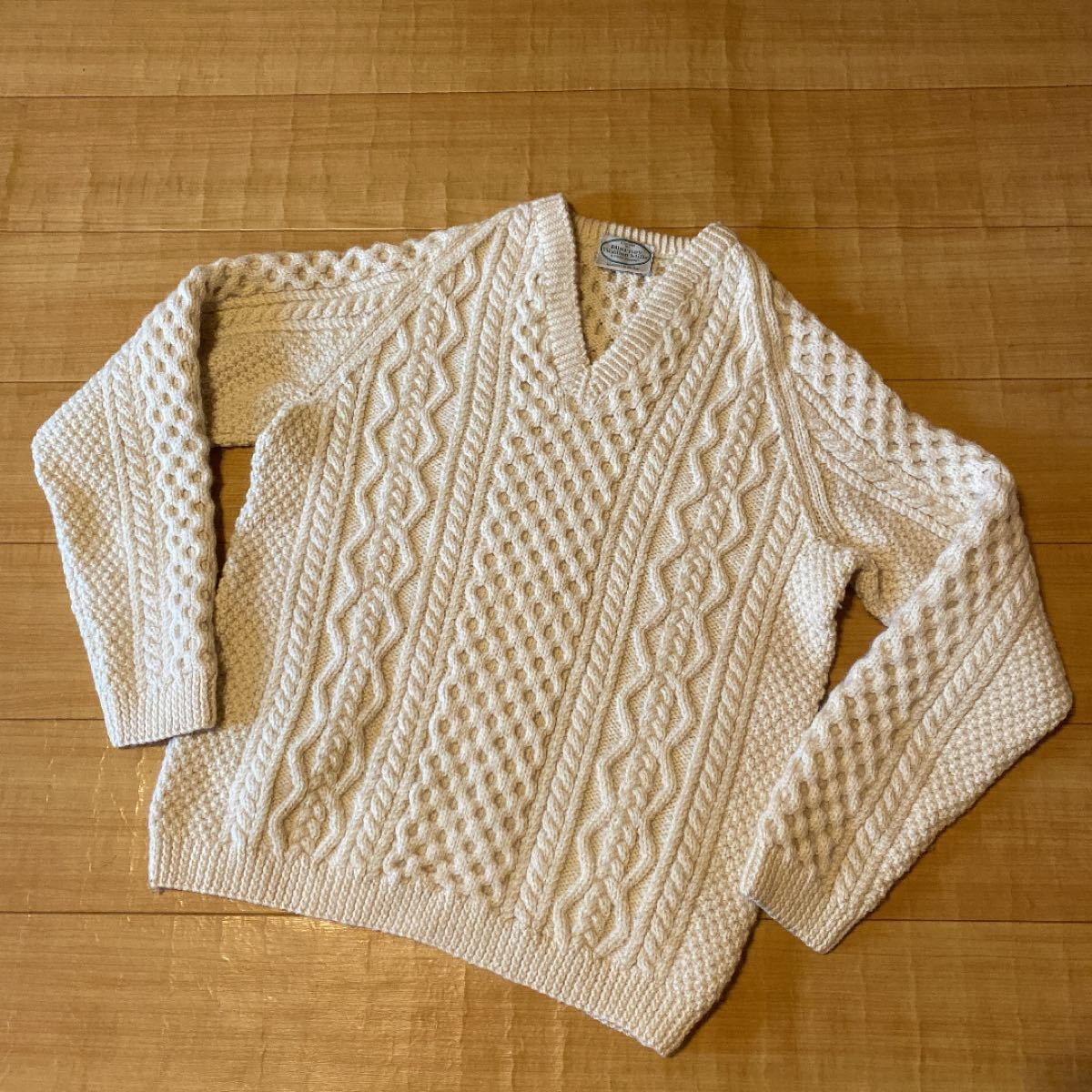 PayPayフリマ|アイルランド製 Aran Crafts アランニット 希少 限定割引 アイルランド製 Aran アランニット 希少 Crafts ニット/セーター
