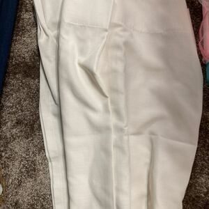 ニトリ　オーダーメイドカーテン　2枚　119×223cm ホワイト　未使用品　アイボリー　定価28500円 