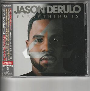 国内盤 Jason Derulo [Everything Is 4] ジェイソンデルーロ