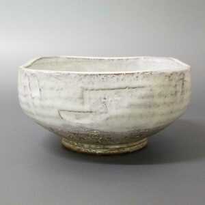  I 06) Hagi . Matsuo .. white Hagi angle pot unused new goods including in a package welcome 