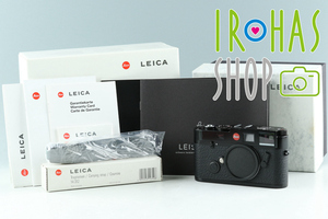 Leica M6 TTL 0.72 Black Paint 35mm Rangefinder Film Camera With Box #42101K