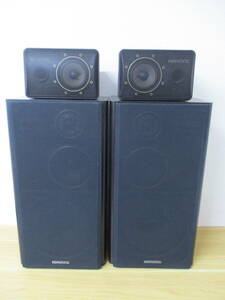 *TJ-1 [KENWOOD CM-5ES compact speaker system, speaker S-V77E] pair set present condition delivery 