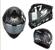 フルフェイスヘルメット 全9色 ダブルシールド オートバイ オートバイ レーシングヘルメット ビッグテールヘルメット 耐衝撃 E-XL_画像2