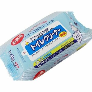 除菌 トイレクリーナー お徳用 ２４枚入りｘ５０個セット/卸