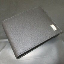 サイフ 小銭入れ付き2つ折り財布 ダンヒル dunhill 22R2P10PS001R プレーン_画像3