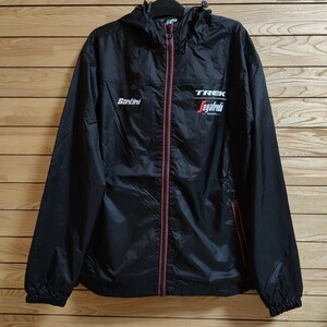 支給品　Trek Segafredo　レインジャケット　トレックセガフレード　S ロードバイク Santini サイクルジャージ