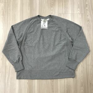 新品L USA engineered garments raglan crew fleece NEW YORKエンジニアードガーメンツ ラグラン クルー フリース スウェット トレーナー