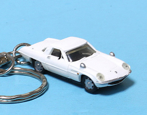 ★☆MAZDA COSMO SPORT☆マツダ コスモスポーツ☆ホワイト☆ミニカー☆キーホルダー・アクセサリー☆★