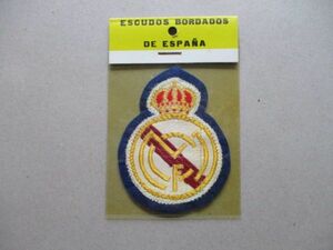 70s レアルマドリードReal Madrid Club de Ftbolサッカー ワッペン/UEFAスペインSOCCE FOOTBALLリーグLaLiga 2アップリケpatches V181