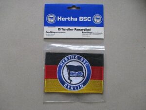 ヘルタ・ベルリン Hertha BSC サッカー刺繍ワッペン/Aドイツ国旗BundesligaブンデスリーガSOCCERパッチFOOTBALLアップリケpatches V182