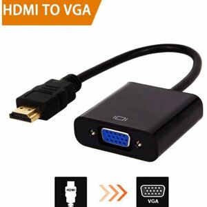新品★ HDMI VGA 変換 アダプタ プロジェクター PC HDTV用