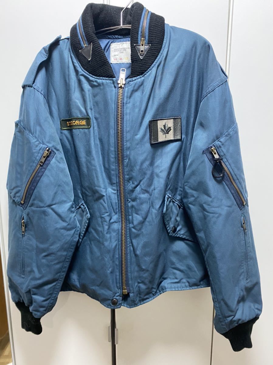 買収 カナダ軍 フライトジャケット デッドストック フライトジャケット