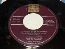 ●リチャード・ヘイマン楽団／マカレーナの処女　しっと　◆シングル　Richard Hayman　MS-104_画像3